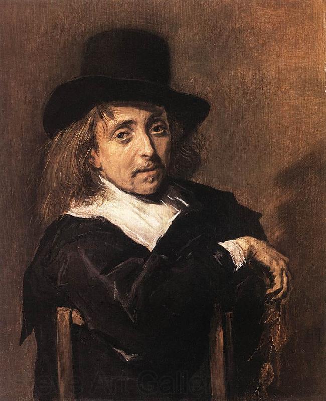 HALS, Frans Seated Man Holding a Branch